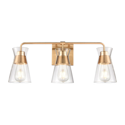 ELK Home - 47672/3 - Three Light Vanity - Brookville - Burnished Brass