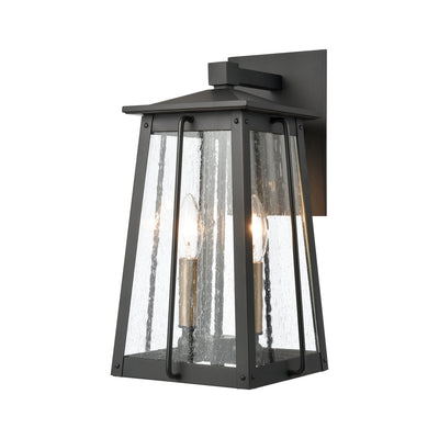 ELK Home - 83401/2 - Two Light Outdoor Wall Sconce - Kirkdale - Matte Black