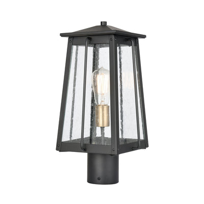 ELK Home - 83406/1 - Two Light Outdoor Post Mount - Kirkdale - Matte Black