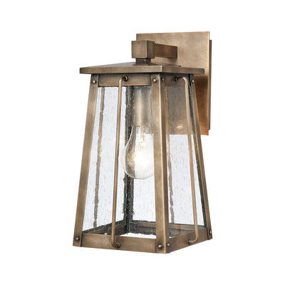 ELK Home - 83410/1 - One Light Outdoor Wall Sconce - Kirkdale - Vintage Brass