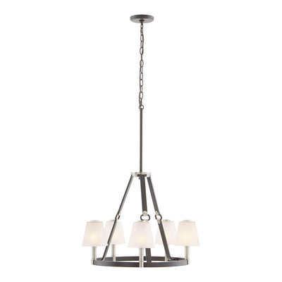 ELK Home - 83448/5 - Five Light Chandelier - Armstrong Grove - Espresso