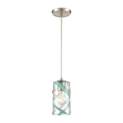 ELK Home - 85341/1 - One Light Mini Pendant - Winter Wind - Satin Nickel