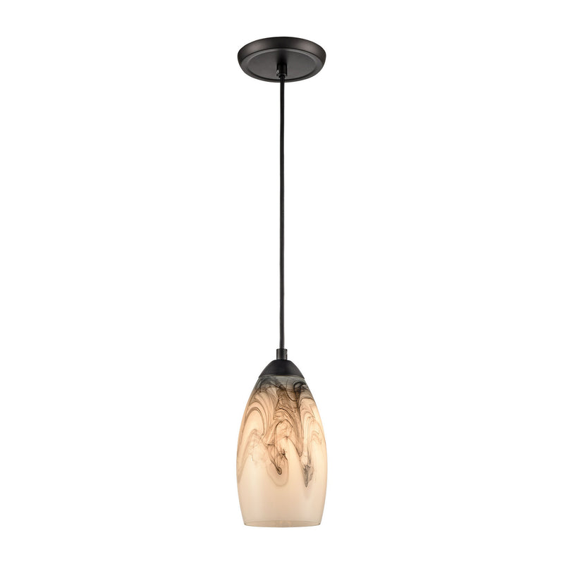 ELK Home - 85433/1 - One Light Mini Pendant - Corey - Matte Black