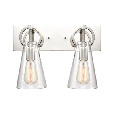 ELK Home - 89321/2 - Two Light Vanity - Gabby - Polished Nickel