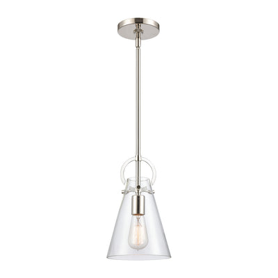 ELK Home - 89325/1 - One Light Mini Pendant - Gabby - Polished Nickel