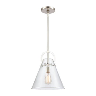 ELK Home - 89326/1 - One Light Mini Pendant - Gabby - Polished Nickel