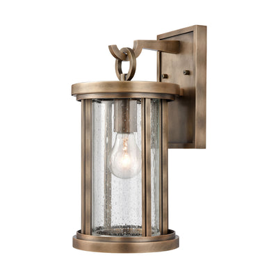 ELK Home - 89390/1 - One Light Outdoor Wall Sconce - Brison - Vintage Brass