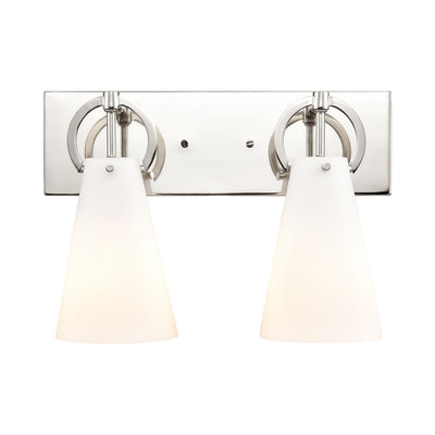 ELK Home - 89521/2 - Two Light Vanity - Gabby - Polished Nickel