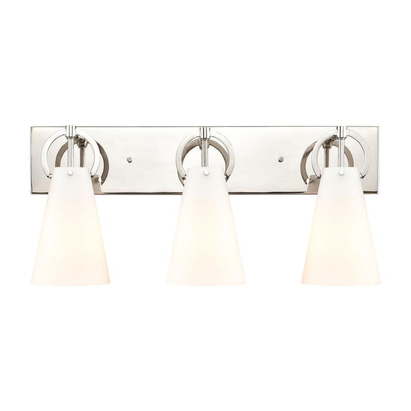 ELK Home - 89522/3 - Three Light Vanity - Gabby - Polished Nickel