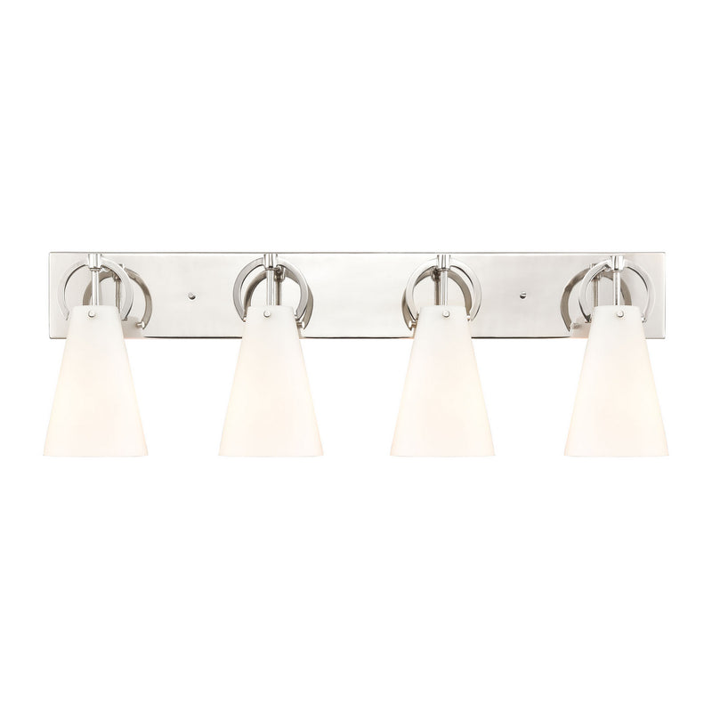 ELK Home - 89523/4 - Four Light Vanity - Gabby - Polished Nickel