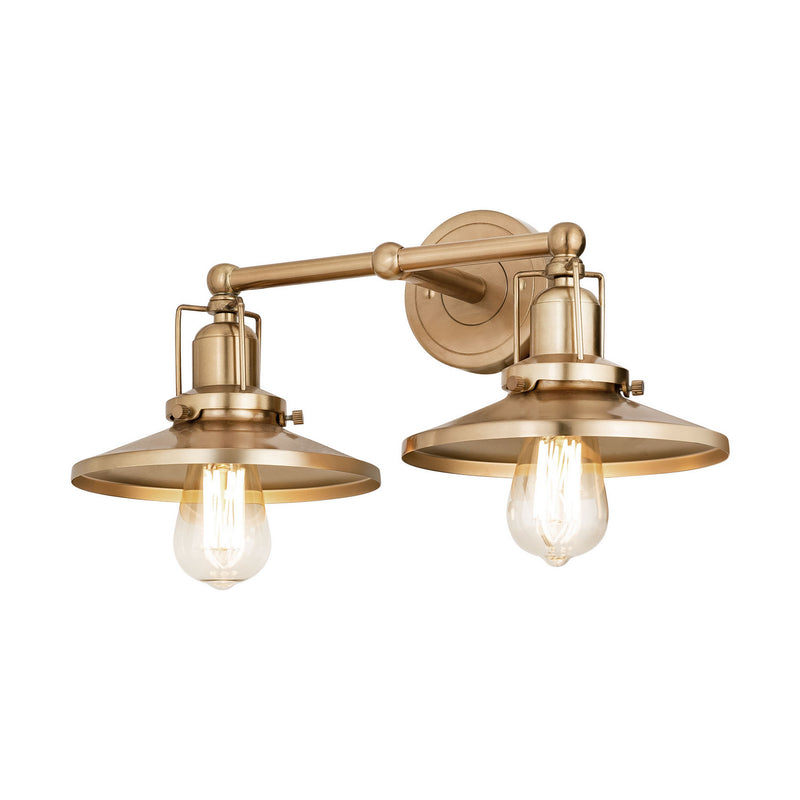 ELK Home - 96121/2 - Two Light Vanity - English Pub - Satin Brass