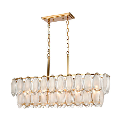 ELK Home - D4665 - Five Light Chandelier - Curiosity - White