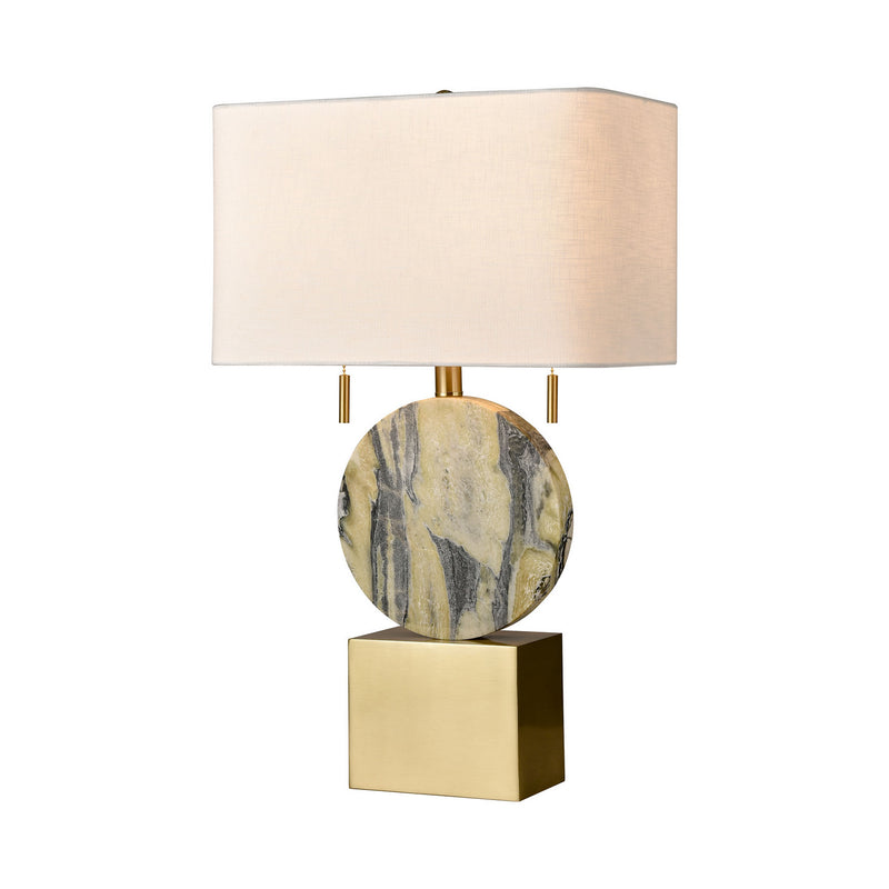 ELK Home - D4705 - Two Light Table Lamp - Carrin - Honey Brass