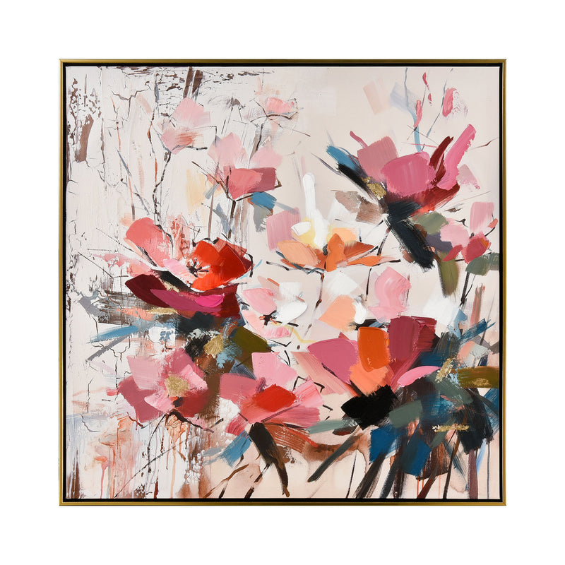 ELK Home - S0016-8149 - Wall Art - Wild Garden - Pink