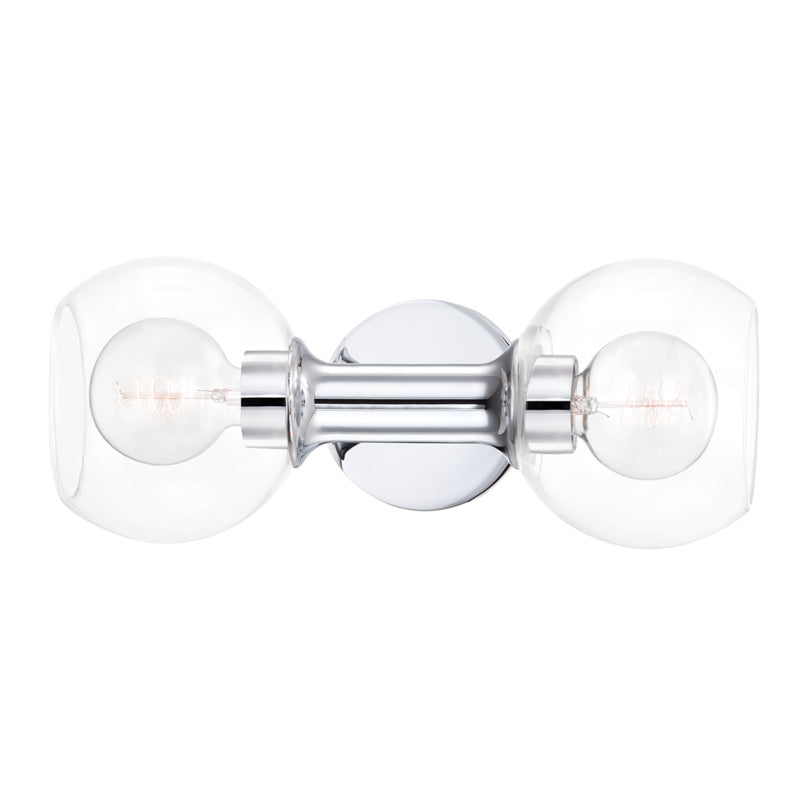 Mitzi - H543302-PC - Two Light Bath Bracket - Leslie - Polished Chrome