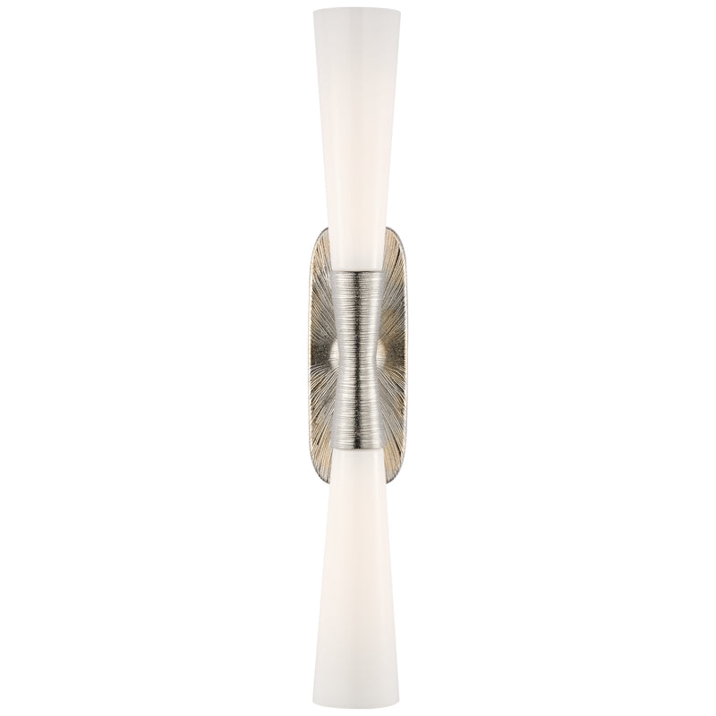 Visual Comfort Signature - KW 2045PN-WG - LED Bath - Utopia - Polished Nickel