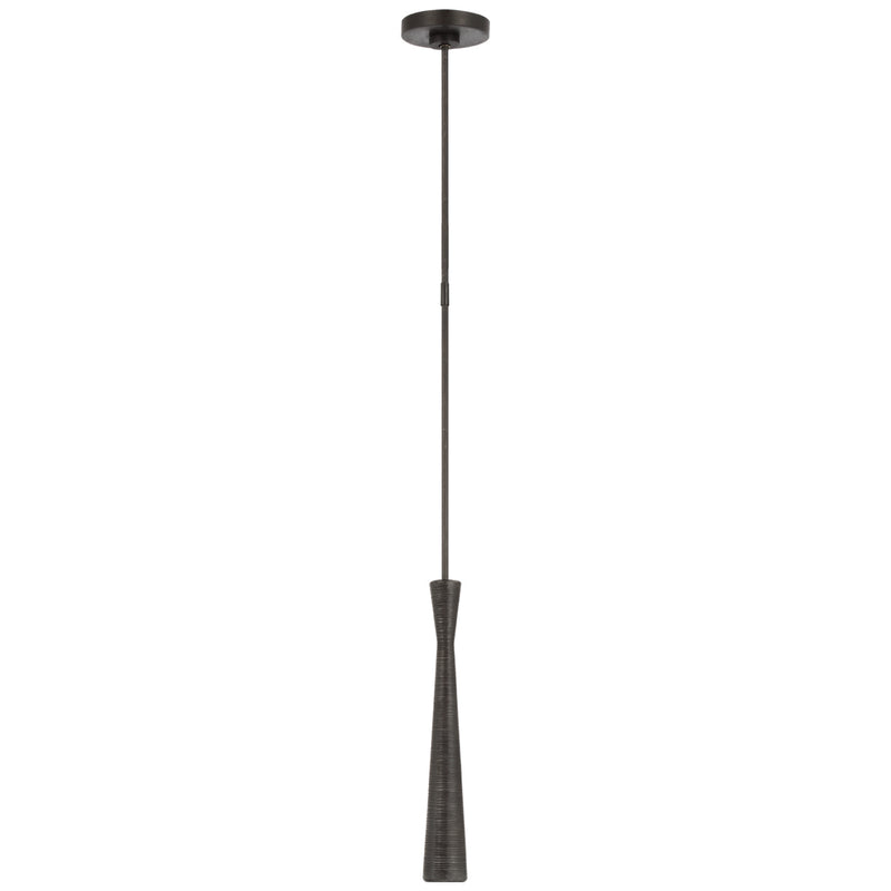 Visual Comfort Signature - KW 5037AI - LED Mini Pendant - Utopia - Aged Iron