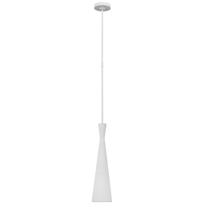 Visual Comfort Signature - KW 5038PW - LED Pendant - Utopia - Plaster White