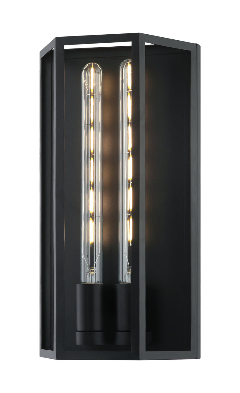 Matteo Lighting - W64502MB - Wall Sconce - Creed - Matte Black