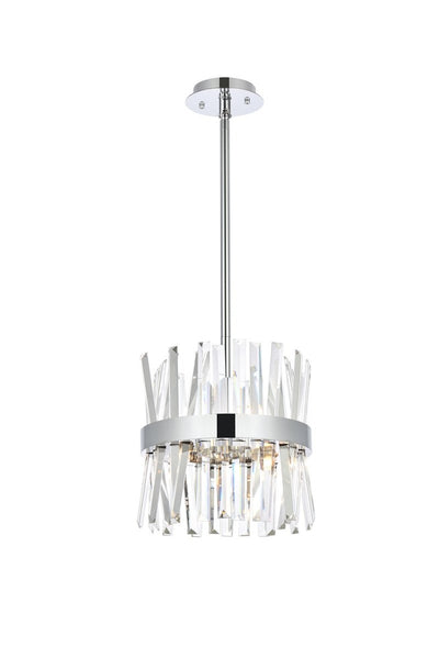 Elegant Lighting - 6200D12C - Six Light Pendant - Serephina - Chrome