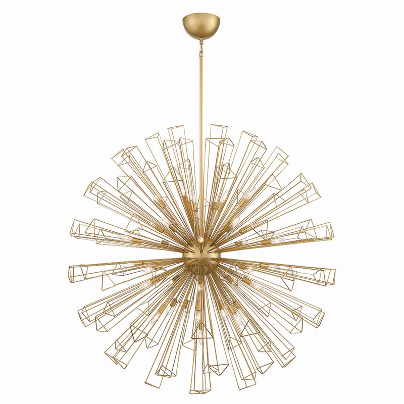 Eurofase - 43865-025 - 35 Light Chandelier - Dendelio - Gold