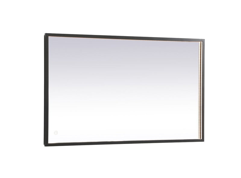 Elegant Lighting - MRE62430BK - LED Mirror - Pier - Black