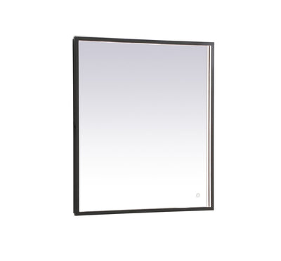 Elegant Lighting - MRE62436BK - LED Mirror - Pier - Black