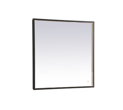 Elegant Lighting - MRE62736BK - LED Mirror - Pier - Black