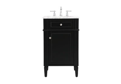 Elegant Lighting - VF12521BK - Single Bathroom Vanity - Park Avenue - Black