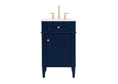 Elegant Lighting - VF12521BL - Single Bathroom Vanity - Park Avenue - Blue