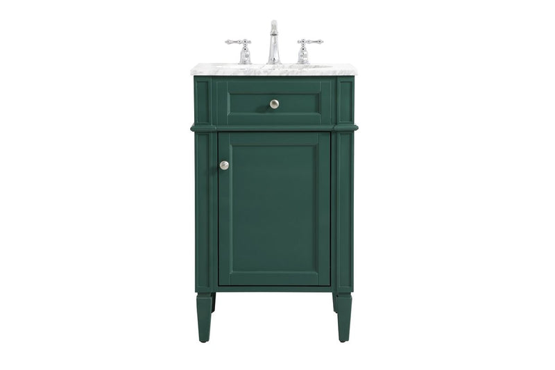 Elegant Lighting - VF12521GN - Single Bathroom Vanity - Park Avenue - Green