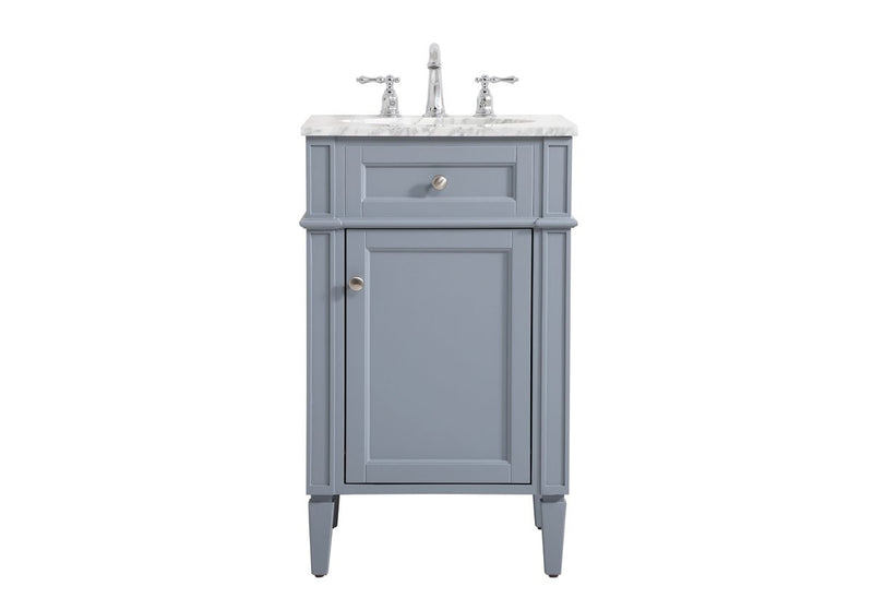 Elegant Lighting - VF12521GR - Single Bathroom Vanity - Park Avenue - Grey