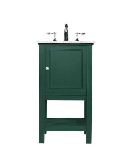 Elegant Lighting - VF27019GN - Single Bathroom Vanity - Metropolis - Green