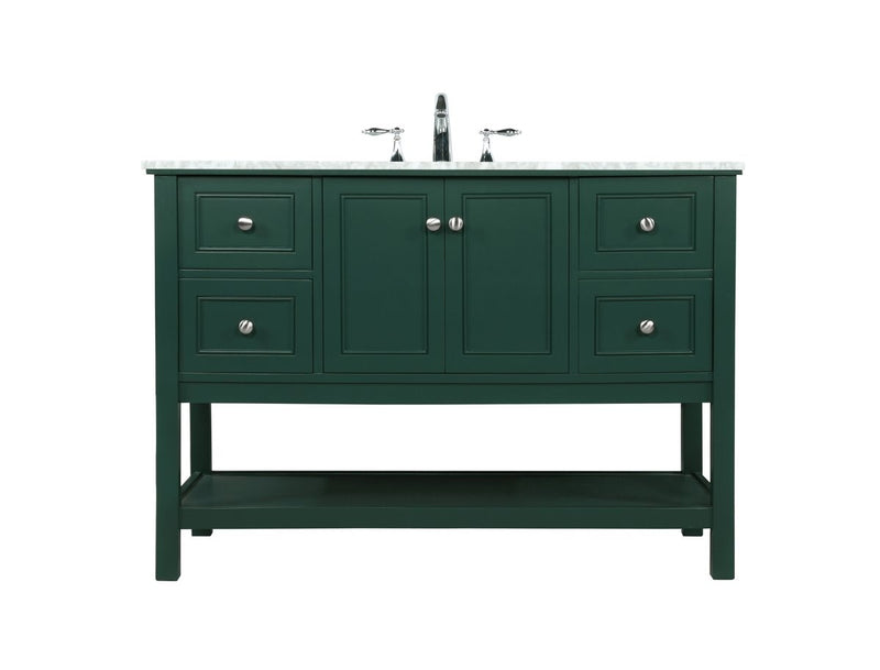 Elegant Lighting - VF27048GN - Single Bathroom Vanity - Metropolis - Green