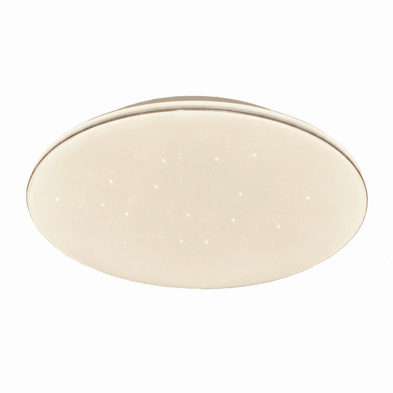 Artcraft - AC7641 - LED Flush Mount - CALYPSO - White with brushed aluminum