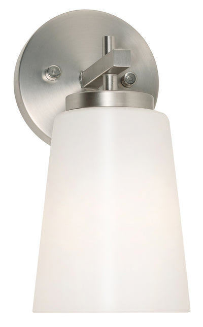 AFX Lighting - JNNS0511MBSN - One Light Wall Sconce - Joanna - Satin Nickel