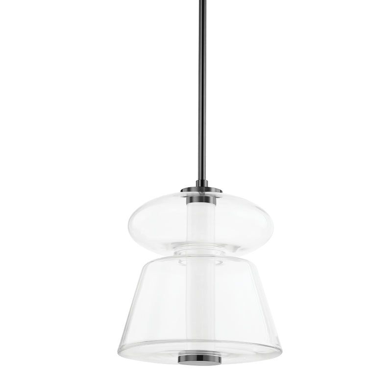 Hudson Valley - 5313-BLNK - LED Pendant - Palermo - Black Nickel