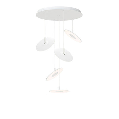 Pablo Designs - CIRC CHAN 12/5 WHT - LED Chandelier - Circa - White