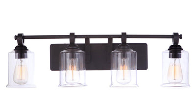 Craftmade - 56404-ESP - Four Light Vanity - Romero - Espresso