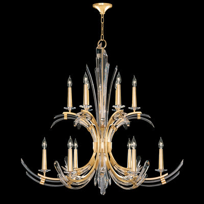 Fine Art - 781640-2ST - 12 Light Chandelier - Trevi - Gold