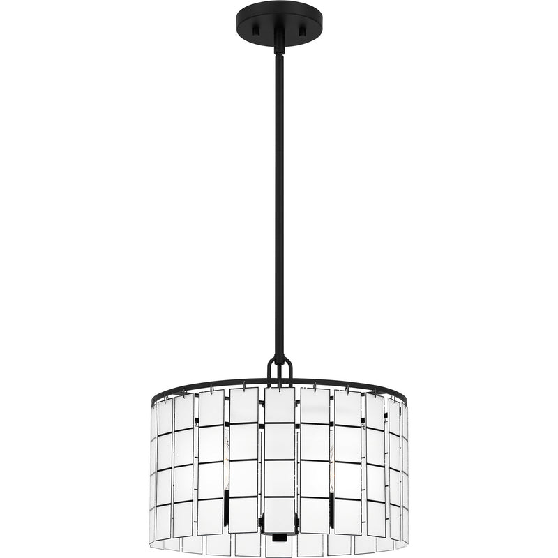 Quoizel - SGL2814MBK - Three Light Pendant - Seigler - Matte Black