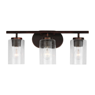 Generation Lighting - 41172-710 - Three Light Wall / Bath - Oslo - Bronze