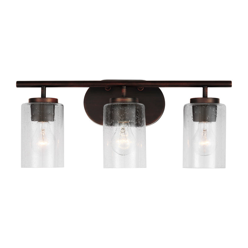 Generation Lighting - 41172-710 - Three Light Wall / Bath - Oslo - Bronze