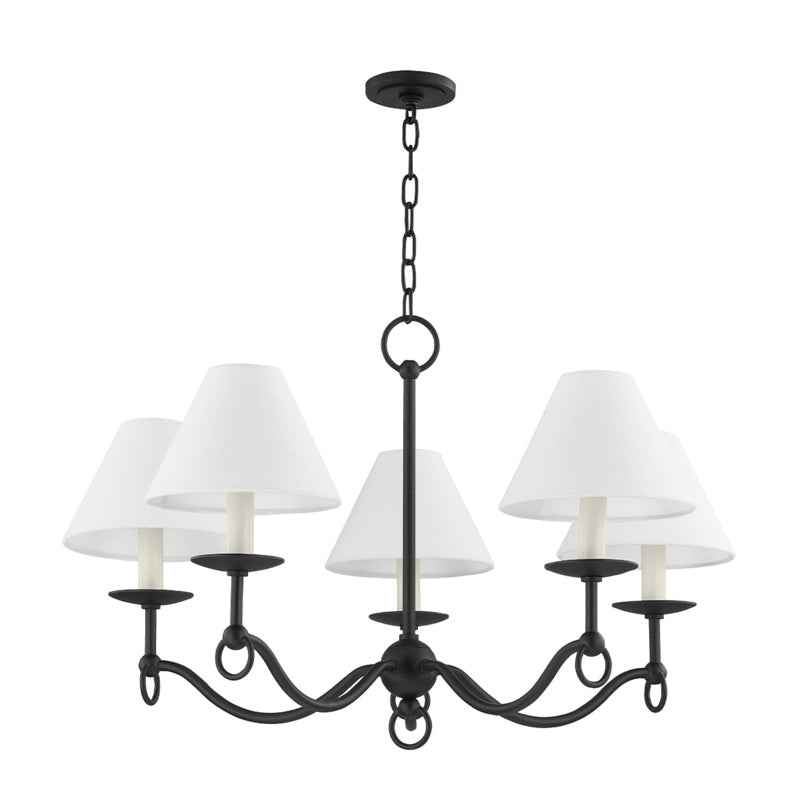 Troy Lighting - F7030-FOR - Five Light Chandelier - Massi