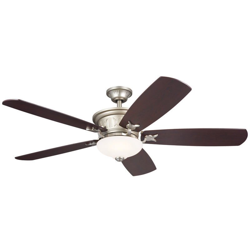 Kichler - 300325NI - 56``Ceiling Fan - Crescent - Brushed Nickel