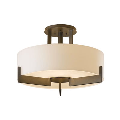 Axis 19-Inch Three Light Semi-Flush Mount