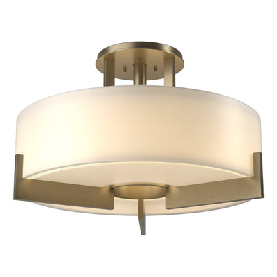 Axis 19-Inch Three Light Semi-Flush Mount