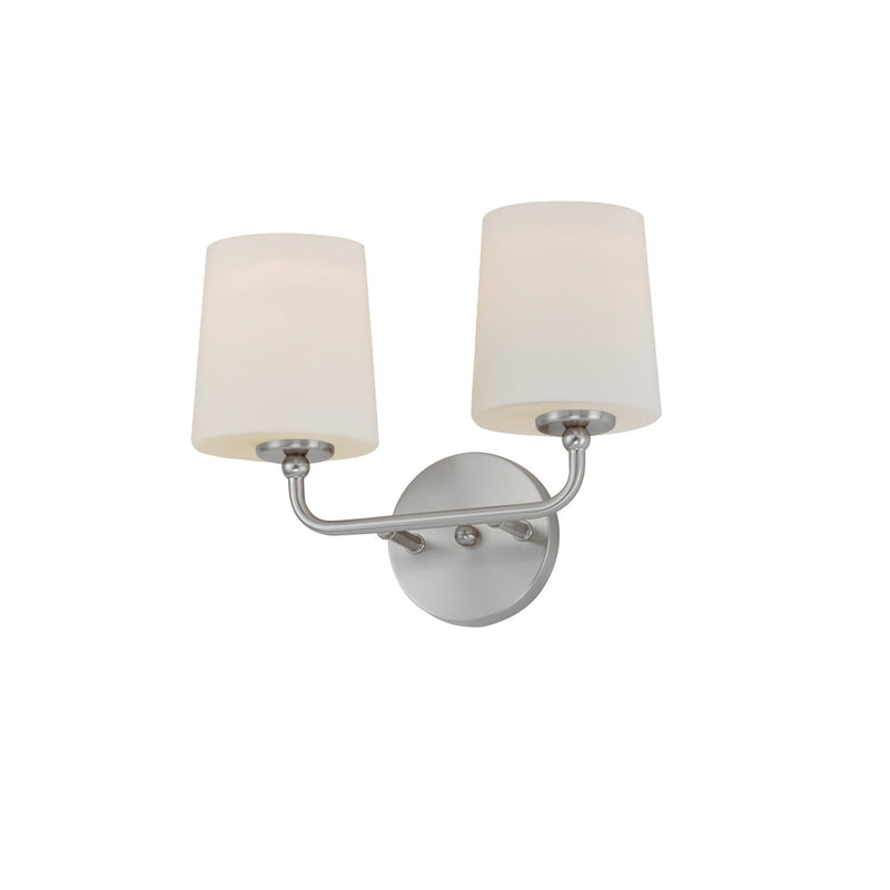 Maxim - 12092SWSN - Two Light Wall Sconce - Bristol - Satin Nickel