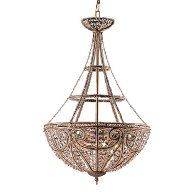 ELK Home - 5965/4 - Four Light Pendant - Elizabethan - Dark Bronze