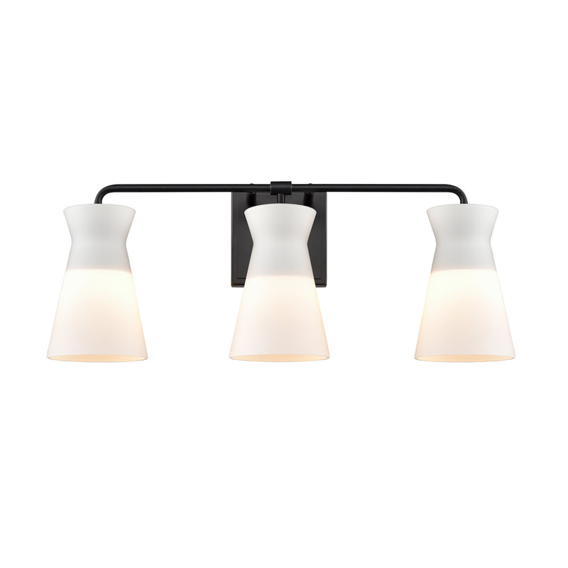 ELK Home - 47782/3 - Three Light Vanity - Brookville - Matte Black